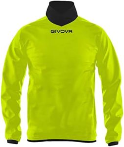 RAIN JACKET COLLO COSTINA GIALLO FLUO