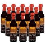 Lee Kum Kee Premium Dark Soy Sauce, 16.91 fl oz ℮ 500 ml, 12 Pack