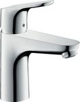 hansgrohe Focus Basin Mixer Tap 100 with pop-up Waste, Chrome, 31607000