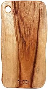 Medium Organic Wooden Anti-Bacterial Camphor Laurel Chopping Board by Byron Bay Chopping Boards (Medium 430x225mm)