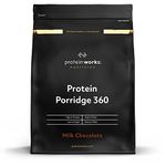 Protein Works - Protein Porridge 360 , High Protein, Low Sugar Breakfast , Added Vitamins , Low GI, Wholegrain Oats , High Fibre , 26 Servings , Apple & Cinnamon , 2kg