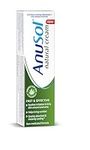 Anusol Natural Cream - 30g Cream with Natural Ingredients - Relieves Anal Itching & Discomfort - Suitable For Pregnancy & Breastfeeding - Non Medicated, Quick Cooling External Relief - Vegan Friendly