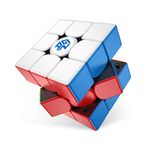 GAN 11 M Pro, 3x3 Magnetic cube, Magic Puzzle Cube Toy Stickerless Cube Frosted Surface (Black Internal)