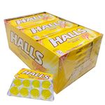 Halls Honey - Lemon Flavoured Candy - 18 Pack, 18 x 22.4 g