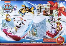 Paw Patrol 6052489 - 2019 Advent Calendar with 24 Collectible Pieces, for Kids Aged 3 Years and Over