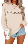 BOUTIKOME Mama Sweatshirt Women Fun