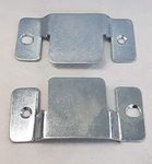 One Pair of Heavy Duty Flush Mount Headboard Hanging Wall Interlocking Brackets FREEPOST