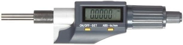 Fowler 54-220-777-1, IP54 Digital Micrometer Head with 0-1"/25mm Measuring Range