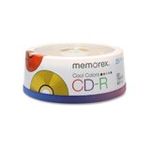 Memorex Blank Cd-R 80 Min 700 Mb Cake Box 25/Pack