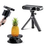 Revopoint POP 3 Handheld 3D Scanner for Color 3D Printing with Dual Axis Turntable, 0.05mm Precision and up to 18FPS Scanning Speed, Support Mobile and Laptop - Advanced