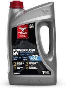 TRIAX Powerflow MV 32 Hydraulic Oil, 6000 Hour Extended Life, Double Anti-Wear, True All Season, -40 F Pour Point (1 Gallon)