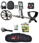 Minelab Equinox 800 Metal Detector Water Resistant Underwater Up To 3 MT. Wireless Bluetooth Headphones Multi-frequency + Bag