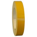 Hairwala - Double Side Cotton Cloth Tape, 24 mm X 22 Meters With Yellow Release Paper