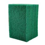 We Can Source It Ltd - Heavy Duty Green Catering Kitchen Sponge Scourer Pads, Reusable Scouring Pads for Dish Cleaning - 40 Pack