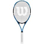 Wilson Tour Slam Lite Adult Recreational Tennis Racket - Grip Size 3-4 3/8", Blue/Black