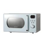 Cookology 20L Retro Microwave 800W - 25.5cm Turntable - Baby Blue