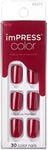 Kiss Impress Press-On-Manicure Nails 30 Count Red Velvet