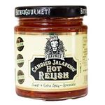 Haynes Gourmet Candied Jalapenos® Sweet and Spicy Jalapeno Chillies and Hot Sauce (Single Jar, Hot Relish)