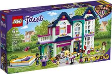 Lego Friends Andrea's Family House 41449 Building Kit; Mini-Doll Playset is Great Gift for Creative 6-Year-Old Kids, New 2021 (802 Pieces)