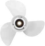 VIF Jason Marine 13 x19 -K Aluminum Propeller for Yamaha 60HP 70HP 75HP 80HP 85HP 90HP 115HP 130HP Outboard Engines,15 Tooth, RH