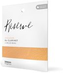 D’Addario Woodwinds - Organic Reserve Evolution Bb Clarinet Reeds - B Flat Clarinet Reeds - Reeds for Clarinet - Clarinet Bb Reeds - Individually Sealed - Unfiled, Strength 3, 3-Pack