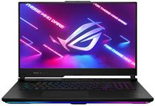 ASUS ROG Strix Scar 17 X3D Gaming Laptop, 17.3” WQHD 240Hz/3ms, 100% DCI-P3 Display, GeForce RTX 4090, AMD Ryzen 9 7945HX3D, 32GB DDR5, 2TB PCIe SSD, Wi-Fi 6E, Windows 11 Pro, G733PYV-XH97