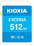 KIOXIA KLNEA512G Formerly Toshiba Memory SD Card, SDXC, UHS-I Class 10, 100 MB/s Reading Speed, Genuine Japanese Product, 5 Years Manufacturer's Warranty