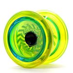 YOYO FACTORY YoyoFactory ARROW Freestyle Yo-Yo - Yellow (beginner to pro, 2 different level ball-bearings, string and instructions included)