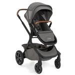 Nuna Demi Grow Baby Stroller-Converts to Double or Twin Stroller-Custom Dual Suspension-Pram for 0M+ (Upto 22 Kg)-Oxford