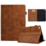 Dabaca Case for iPad Air 2/Air 1/iPad 9.7" 6th/5th Generation (2018/2017) Case Premium PU Leather Shockproof Wallet Folio Case Design with [Magnetic Clasp] [Adjustable Kickstand] [Card Slots] - Brown