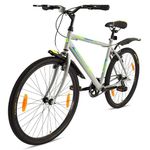 Buke Spike Cycle for Men Adult Bicycle 26T Bicycles for Adults|Frame Size:18.5 Inches|Wheel Size:26"|Road Bike|Short Bend Handle Bar|Rigid Fork with V Brakes|Chainwheel with PVC Disc(Matt Grey)