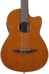 Yamaha NCX1C NT Cedar Top Cutaway Acoustic-Electric Nylon-String Classical Guitar, Natural