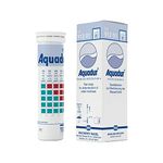 Camlab 1138890 AQUADUR Water Hardness Test Strips, Gradation: <3 >5 >10 >15 >20 >25 °dH, 6mm x 95mm (Pack of 100)