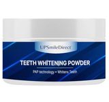 UPSmileDirect Teeth Whitening Powder - 12 Month Supply | Dentist Approved | Enamel-Safe & Sensitivity-Free | Cool Mint Flavour | Removes Years of Stains | Tongue Scraper Included