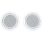 kh 5 Inch Weather Proof 2 Way Ceiling Speakers 30W RMS Flush Mount Speaker with Bluetooth for Home Audio, Indoor PA Office, Restaurant, Studio, Commercial, Background Music (Set of 2)