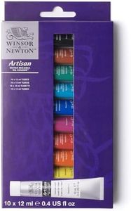 Winsor & Newton Artisan Water Mixable Oil Paint, Set of 10x12ml
