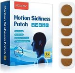 Motion Sickness Patch, 38 Count Sea Sickness Patches, Non Drowsy, Reduce Dizziness from Seasickness and carsickness, Travel Essentials Suit for Car and Boat Rides, Cruise and Airplane