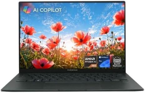 ASUS Zenbook 14 inch 2K OLED Touchscreen Laptop Computer Ryzen AI 9 465 CPU