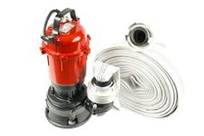 Heavy Duty Flood Sewage Water Pond Drain Septic Sump Cesspool Grinding Pump with Fire Hose 30m