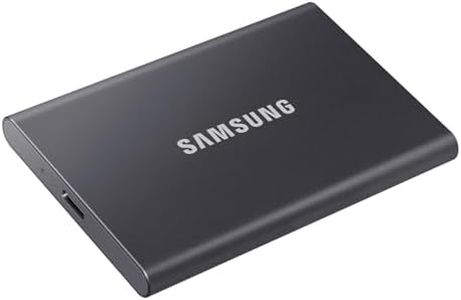 Samsung External SSD T7 1TB [with Bonus Model] Maximum Transfer Rate 1,050 MB/s Gray MU-PC1T0T-PD/EC