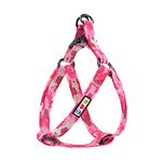 Pawtitas Reflective Dog Harness Adjustable Step in Reflective Dog Harness Extra Small Camouflage Pink Harness Harnais Pour Chien Rose Chiot Facile À Enfiler Ajustable Et Réfléchissant Extra Petit