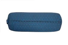 Yoga Bolster Filled With Buckwheat Hulls | Ideal Companion For Yoga & Meditation | Helps in Restorative Asanas & Provides Relaxation & Body Support