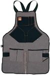 Ergodyne - 13696 Arsenal 5705 Full Length Tool Work Apron, 13-Pockets, Gray