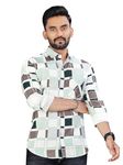 ELYYORK Shirt for Men || Men's Casual Shirt Gift for Men|| Shirt for Men|| Office Wear Shirt for Men|| Shirt||PRINTSHIRT-23