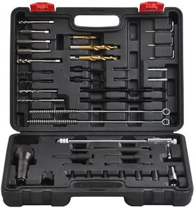 WINMAX TOOLS AUTOMOTIVE 41PCS M8 M10 Glow Plug Removal and Thread Repair Set