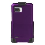 SURFACE Case and Holster Combo for use with Motorola Droid Bionic - Amethyst