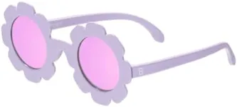 Babiators Polarized Flower: Irresistible Iris | Lavender Mirrored Lens | Ages 3-5