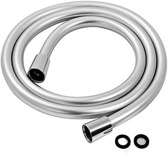 LEEFE PVC Smooth Shower Hose Flexible Anti-Kink Handheld Shower Head Hose with Brass Connections 1.5M / 59 Inch