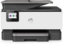 HP OfficeJet Pro 9010 All-in-One Wireless Printer, Instant Ink Ready, Print, Scan, Copy from Your Phone and Voice Activated (Works with Google Assistant), Gray