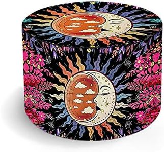 VRUPINZE 2.5 Inch Boho Grinder, Large Spice Grinder（The Sleeping Moon Pattern）